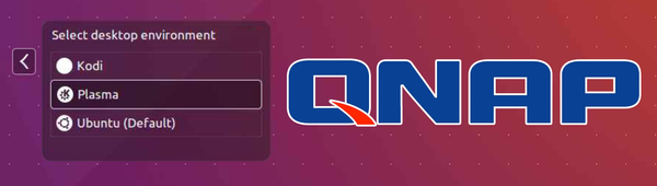 Upiększamy QNAP-a - nowe szaty dla LinuxStation - KDE Plasma na telewizorze
